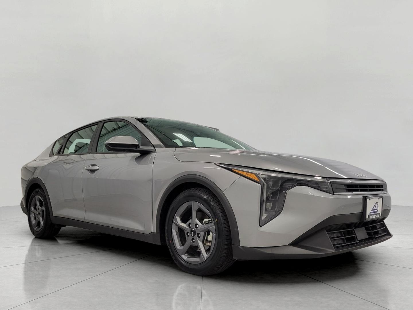 STEEL GRAY 2025 Kia K4 LXS FWD Sedan Front-Wheel Drive Automatic