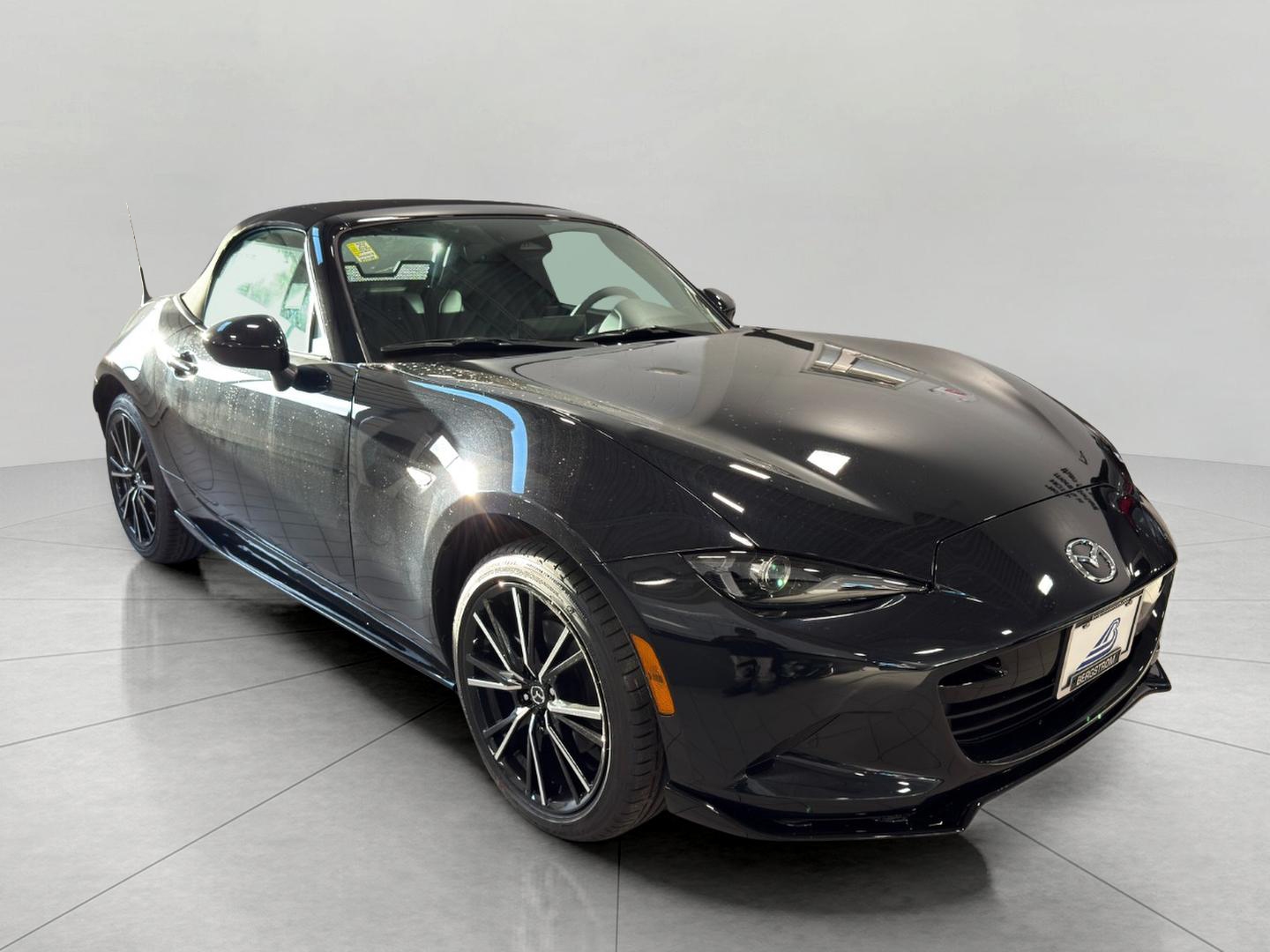 JET BLACK MICA 2025 Mazda MX-5 Miata Grand Touring RWD Convertible Rear-Wheel Drive Automatic