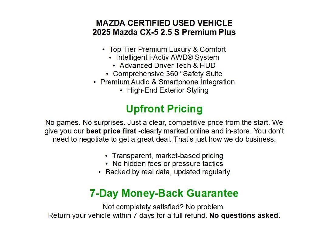 2025 Mazda CX-5 2.5 S Premium Plus AWD