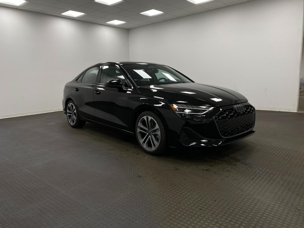 MYTHOS BLACK METALLIC 2026 Audi A3 quattro Premium Plus 40 TFSI Sedan All-Wheel Drive 7-Speed Automatic