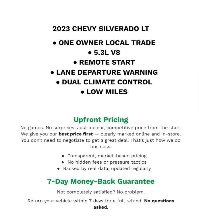 2023 Chevrolet Silverado 1500 LT Crew Cab 4WD