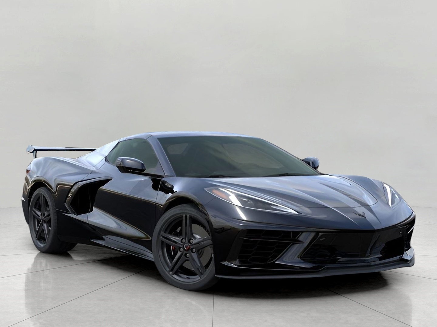 Black 2026 Chevrolet Corvette Stingray 2LT Convertible RWD Convertible Rear-Wheel Drive Automatic