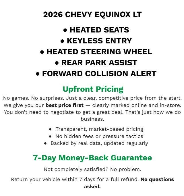 2026 Chevrolet Equinox LT FWD