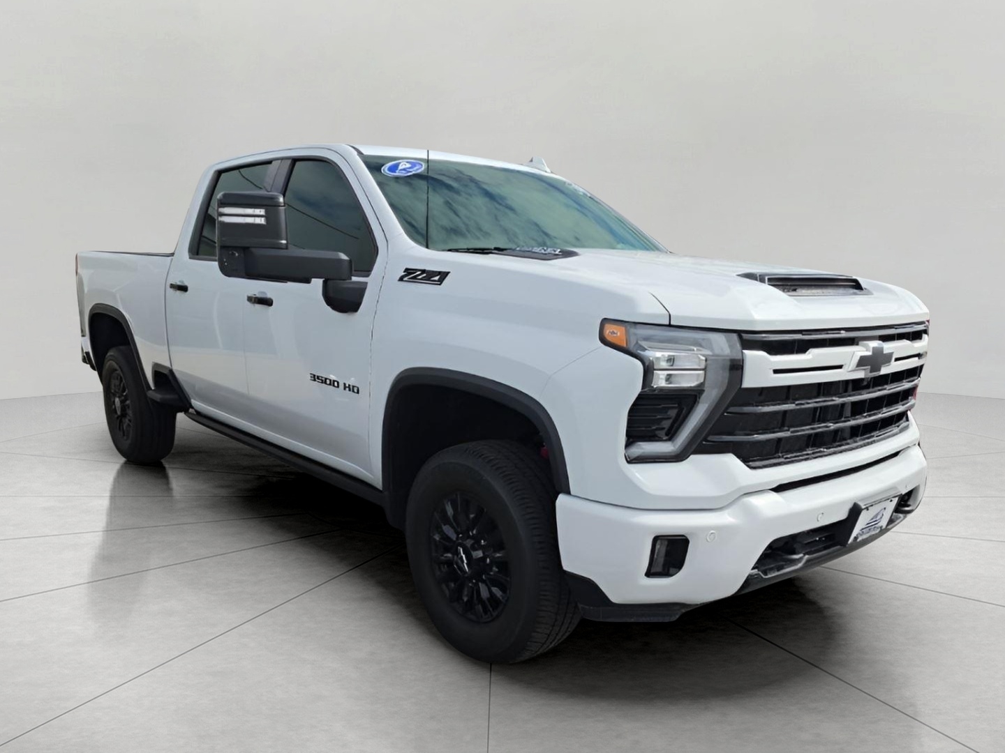 SUMMIT WHITE 2024 Chevrolet Silverado 3500HD LTZ Crew Cab 4WD Pickup Truck Four-Wheel Drive Automatic