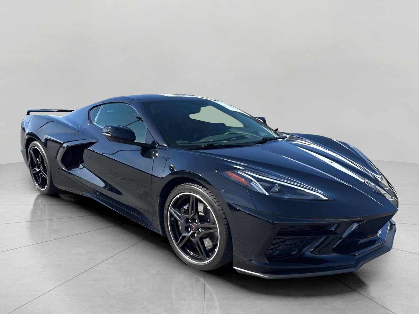 Black 2022 Chevrolet Corvette Stingray 3LT Coupe RWD Coupe Rear-Wheel Drive Manual