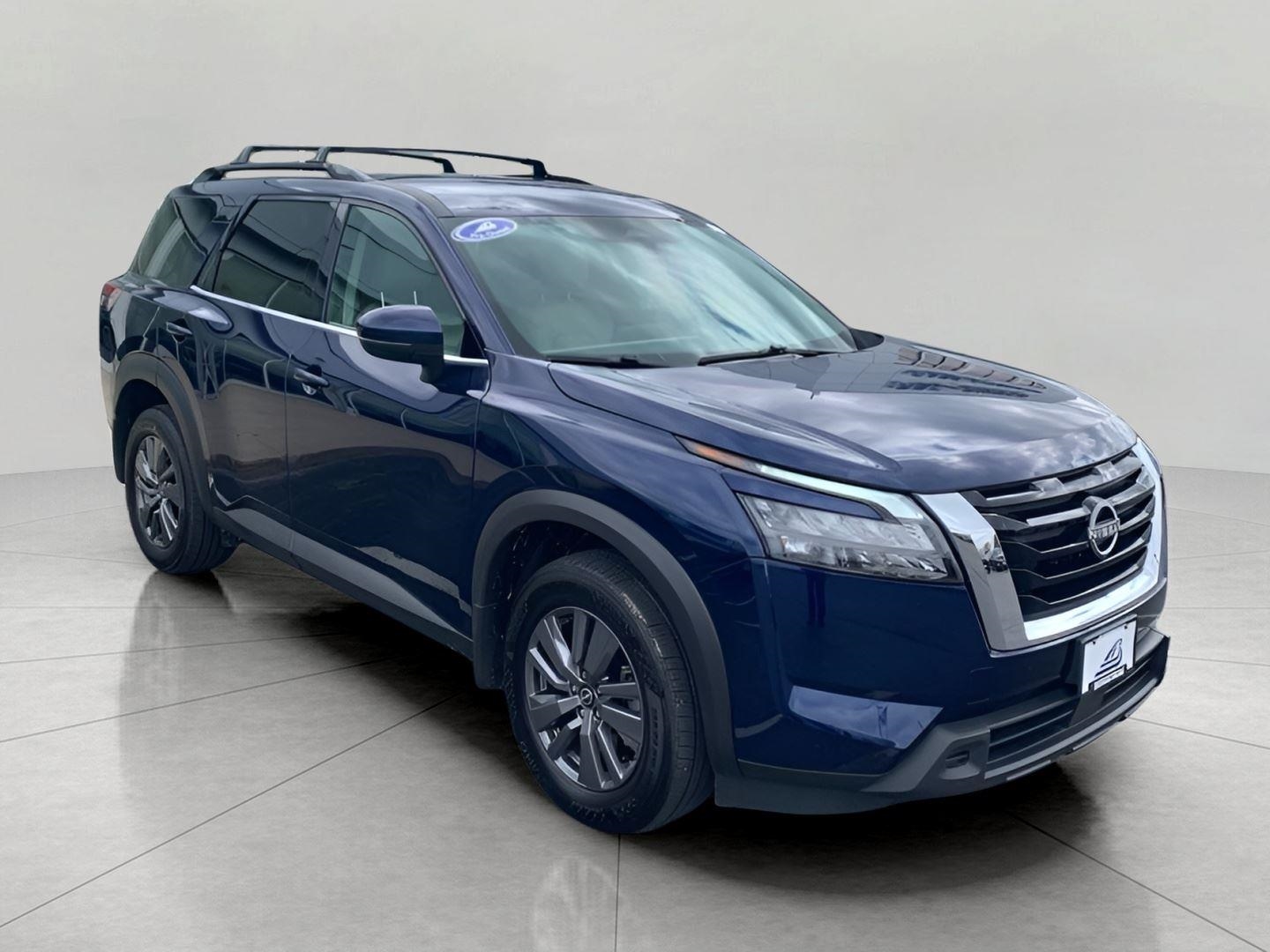 DEEP OCEAN BLUE PEARL 2025 Nissan Pathfinder SV 4WD SUV / Crossover All-Wheel Drive Automatic