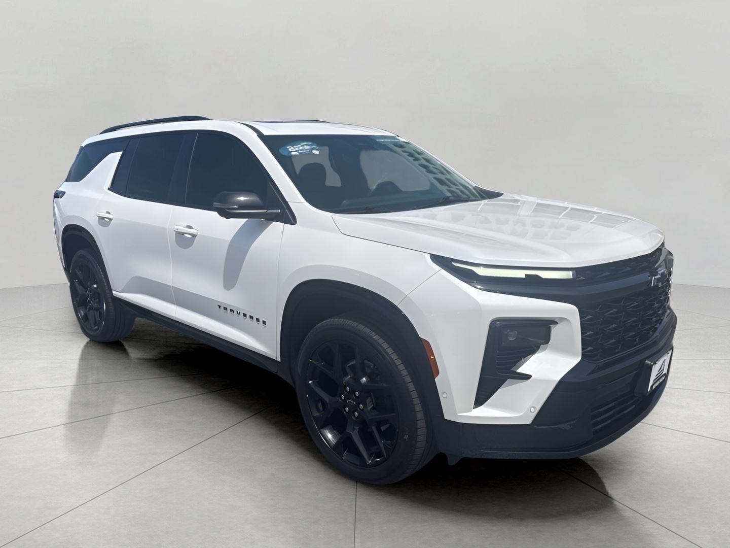 White (IRIDESCENT PEARL TRICOAT) 2025 Chevrolet Traverse RS AWD SUV / Crossover Four-Wheel Drive Automatic