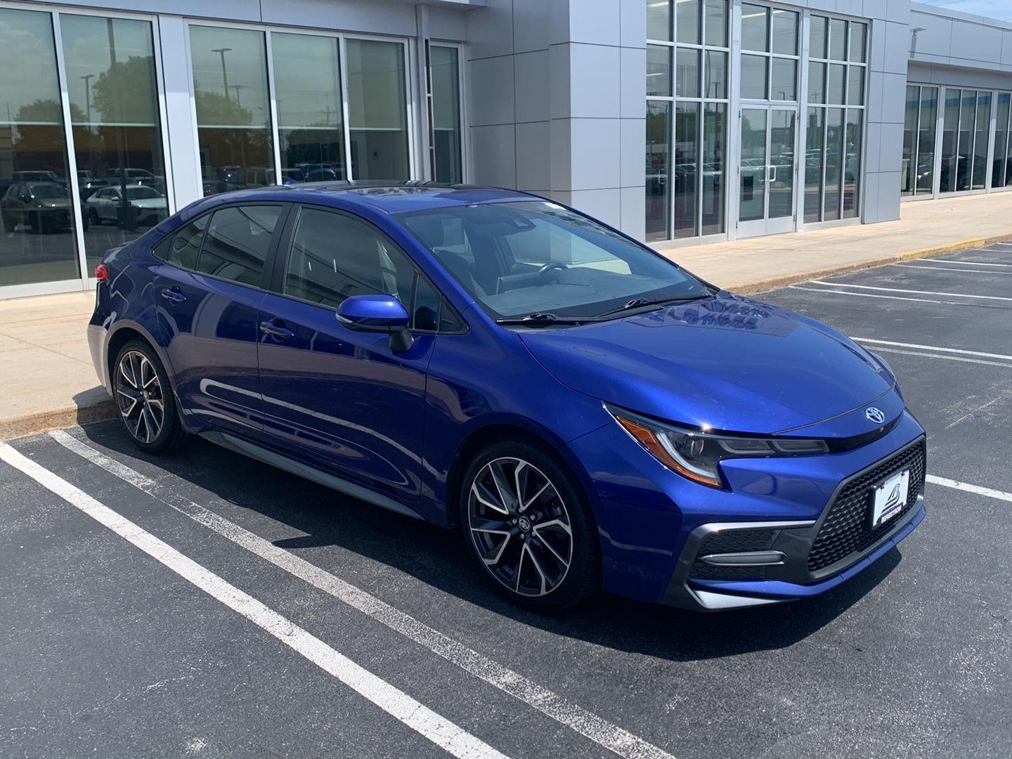 BLUE CRUSH METALLIC 2020 Toyota Corolla SE FWD Sedan Front-Wheel Drive Automatic