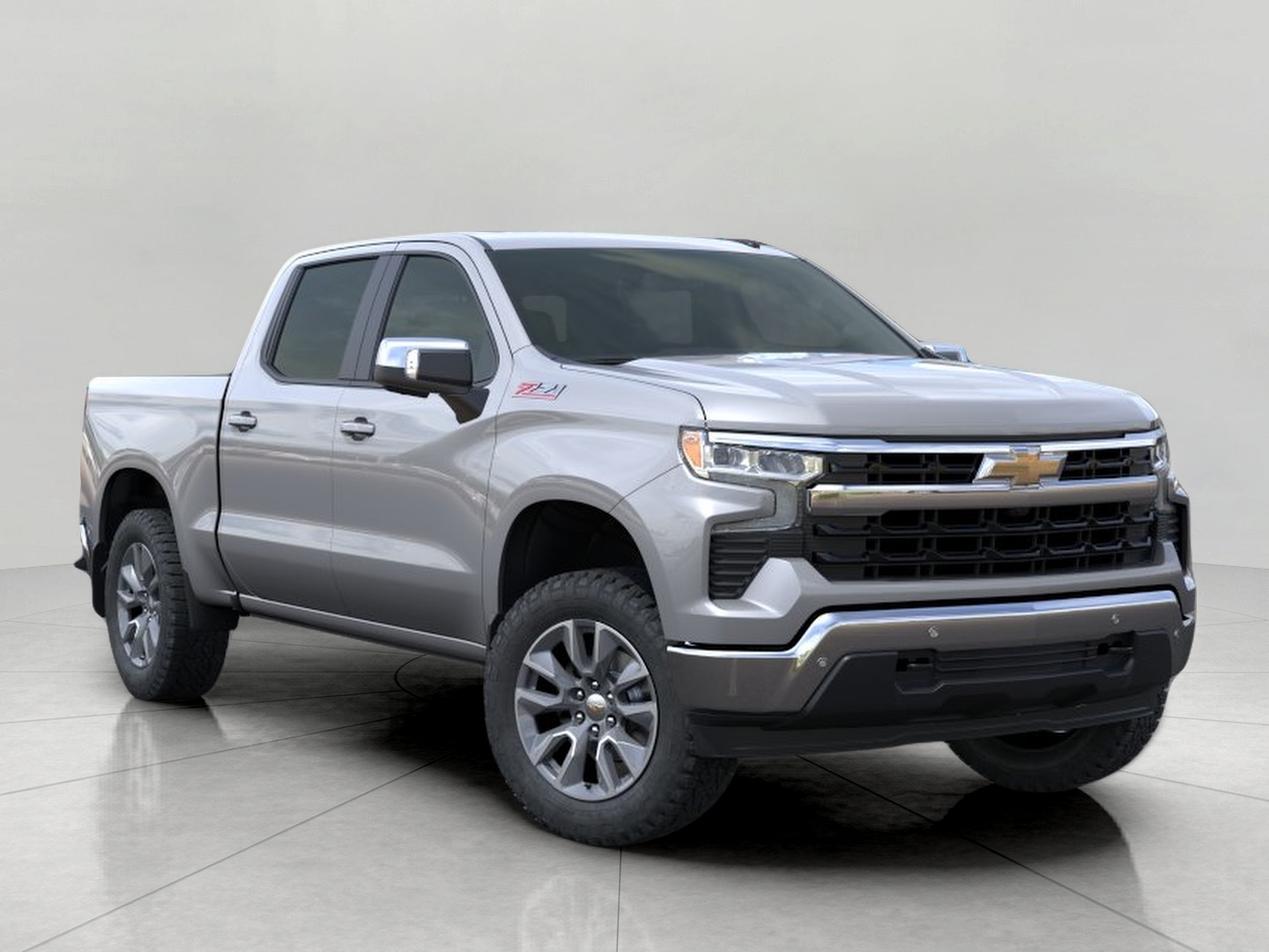 STERLING GRAY METALLIC 2026 Chevrolet Silverado 1500 Pickup Truck Four-Wheel Drive Manual