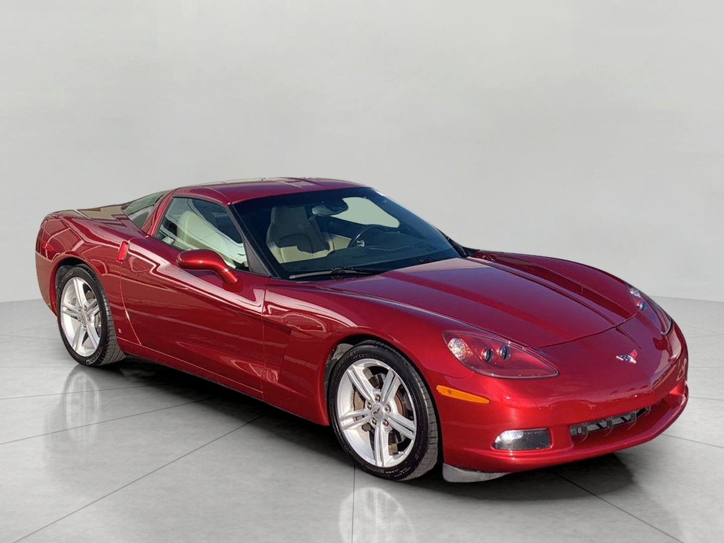 CRYSTAL RED MET TINTCOAT 2009 Chevrolet Corvette Coupe Rear-Wheel Drive Automatic