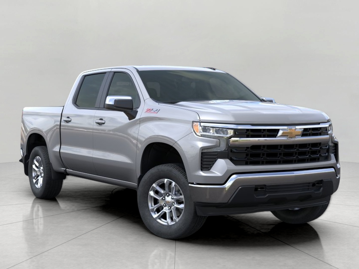 STERLING GRAY METALLIC 2026 Chevrolet Silverado 1500 Pickup Truck Four-Wheel Drive Manual