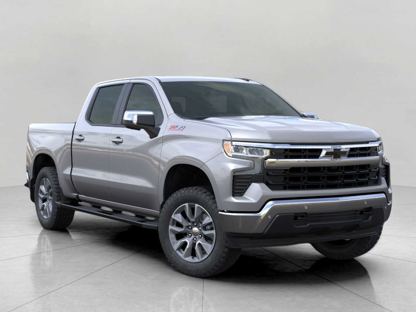 STERLING GRAY METALLIC 2026 Chevrolet Silverado 1500 Pickup Truck Four-Wheel Drive Manual