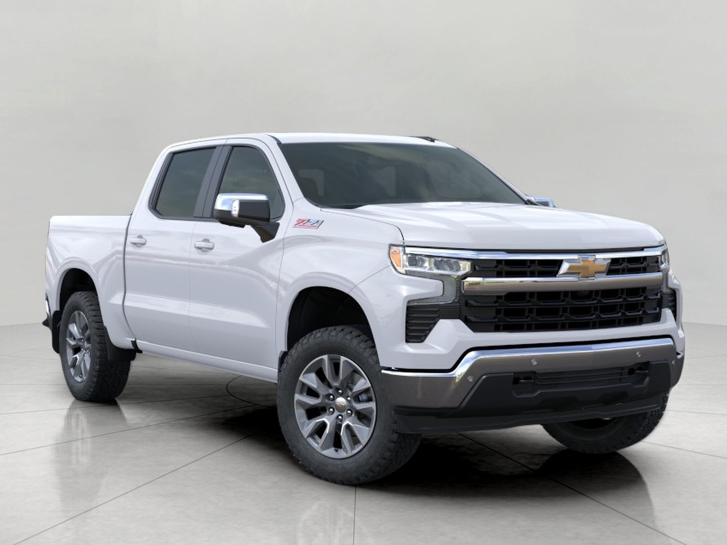 SUMMIT WHITE 2026 Chevrolet Silverado 1500 Pickup Truck Four-Wheel Drive Manual