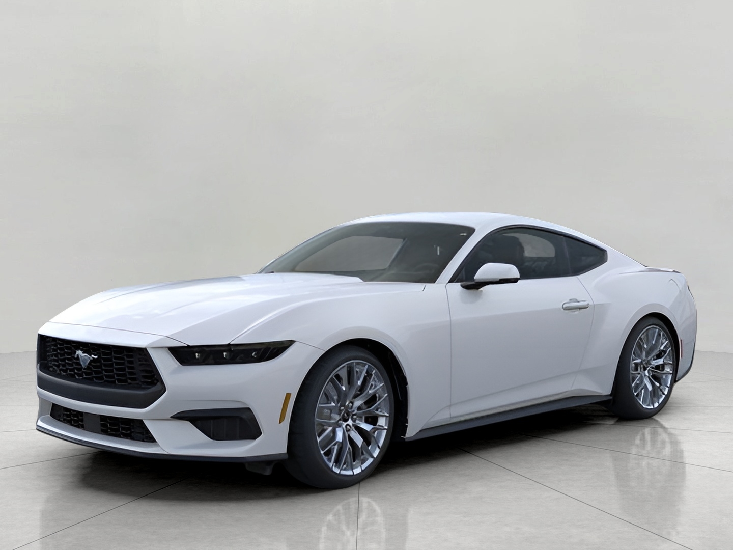 OXFORD WHITE 2026 Ford Mustang EcoBoost Fastback RWD Coupe Rear-Wheel Drive Automatic