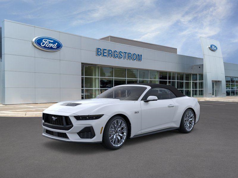 OXFORD WHITE 2026 Ford Mustang GT Premium Convertible RWD Convertible Rear-Wheel Drive Manual