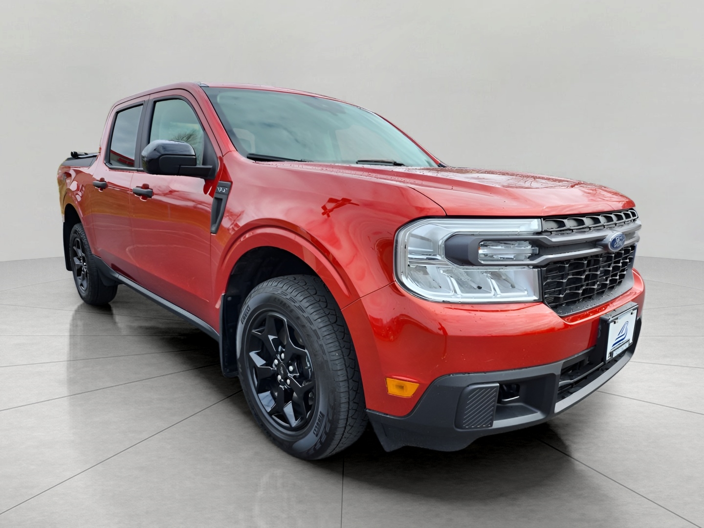 Red 2024 Ford Maverick XLT SuperCrew AWD Pickup Truck All-Wheel Drive 8-Speed Automatic