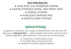 2023 Ford Edge SEL AWD