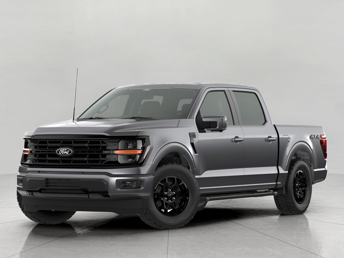 CARBONIZED GRAY 2026 Ford F-150 XLT SuperCrew 4WD Pickup Truck Four-Wheel Drive Manual