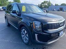 EBONY BLACK 2022 Kia Telluride SUV / Crossover Front-Wheel Drive Automatic