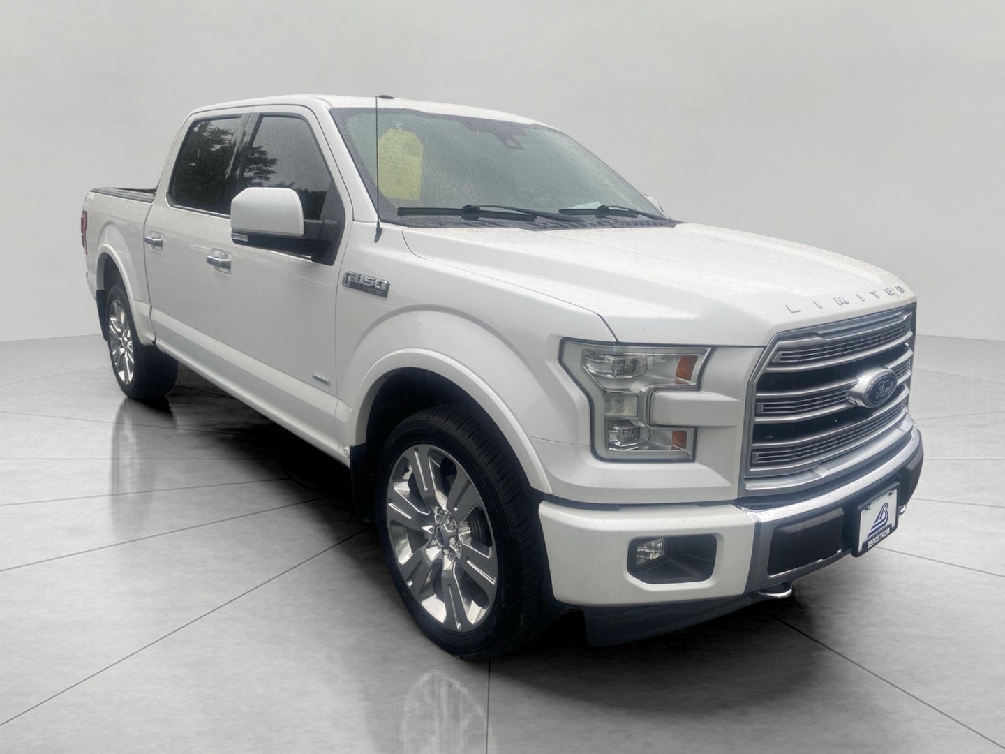 WHITE PLATINUM METALLIC 2017 Ford F-150 Limited SuperCrew 4WD Pickup Truck Four-Wheel Drive Automatic