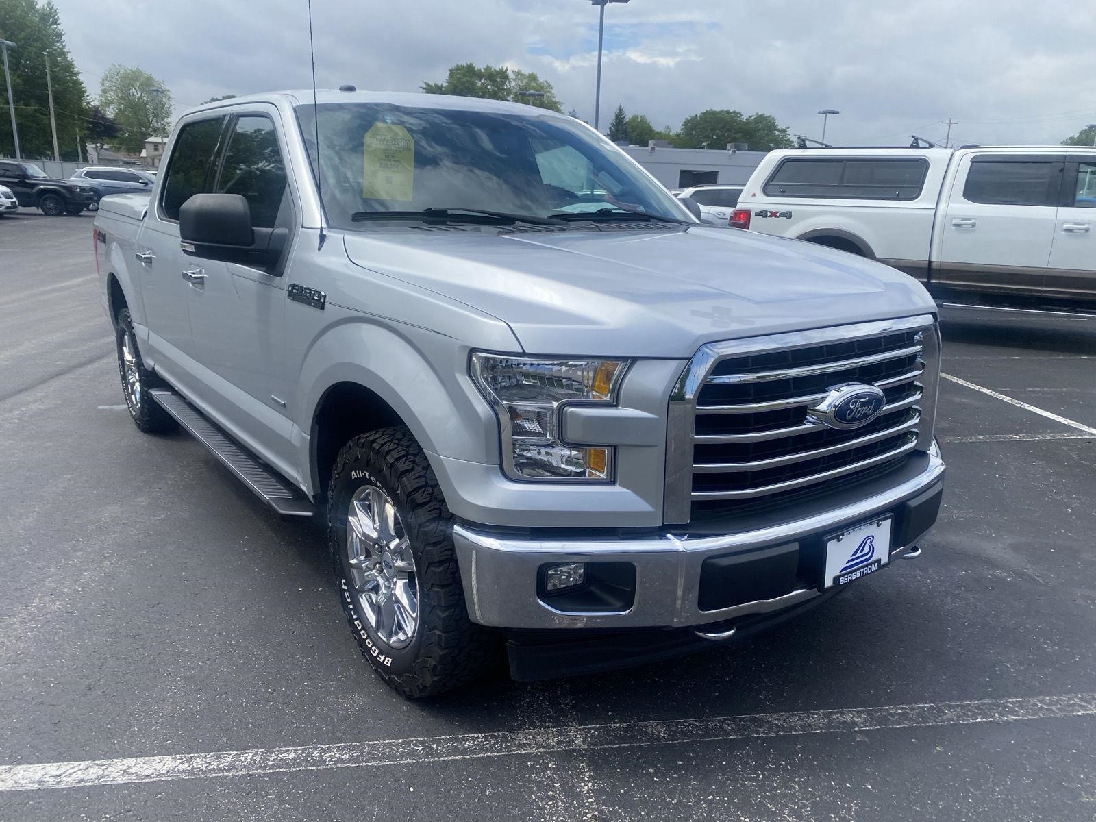 INGOT SILVER 2017 Ford F-150 Pickup Truck Four-Wheel Drive Automatic