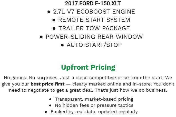  2017 Ford F-150 XLT SuperCrew 4WD   