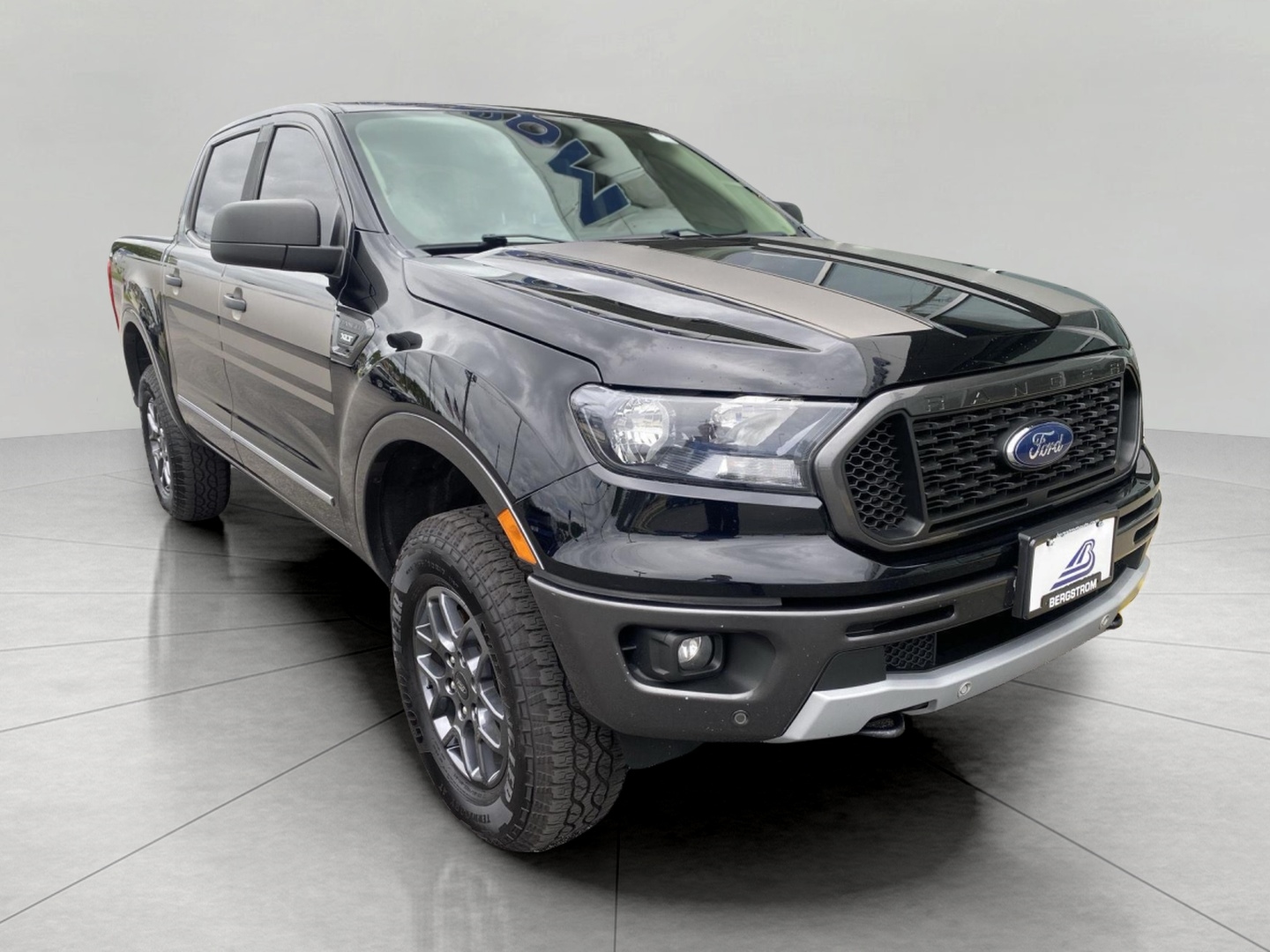 SHADOW BLACK 2019 Ford Ranger Pickup Truck Four-Wheel Drive Manual