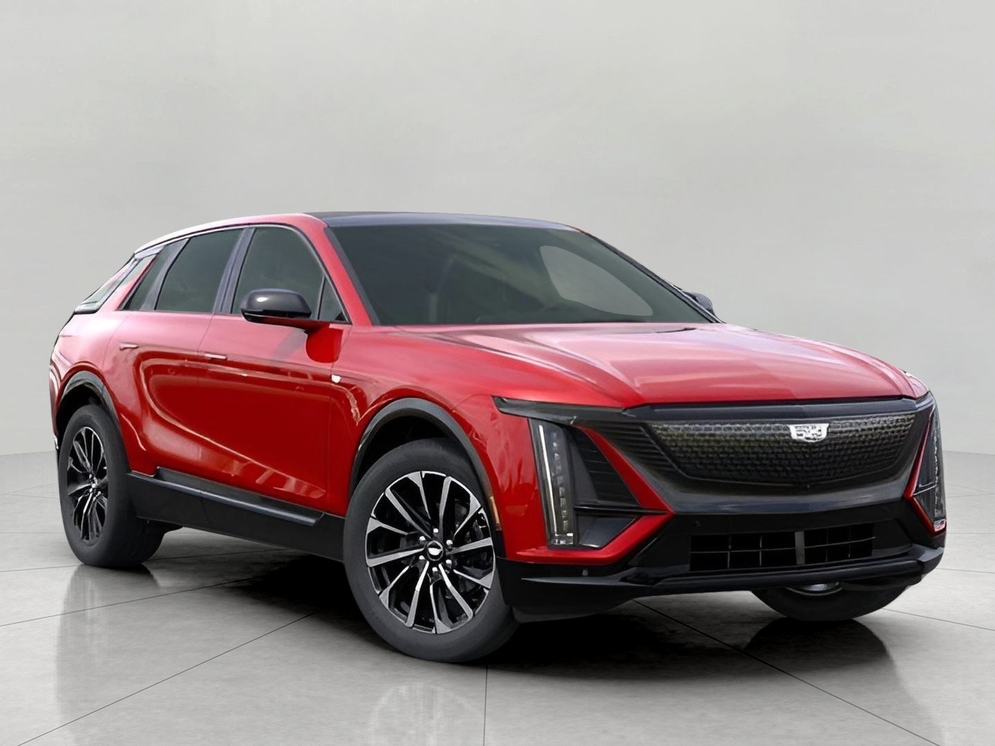 RADIANT RED TINTCOAT 2025 Cadillac LYRIQ Sport 2 AWD SUV / Crossover All-Wheel Drive Manual