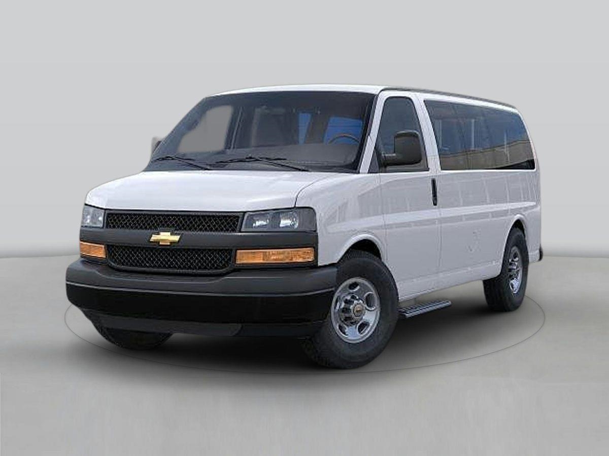 SUMMIT WHITE 2025 Chevrolet Express 3500 LT Extended RWD Van Rear-Wheel Drive Automatic