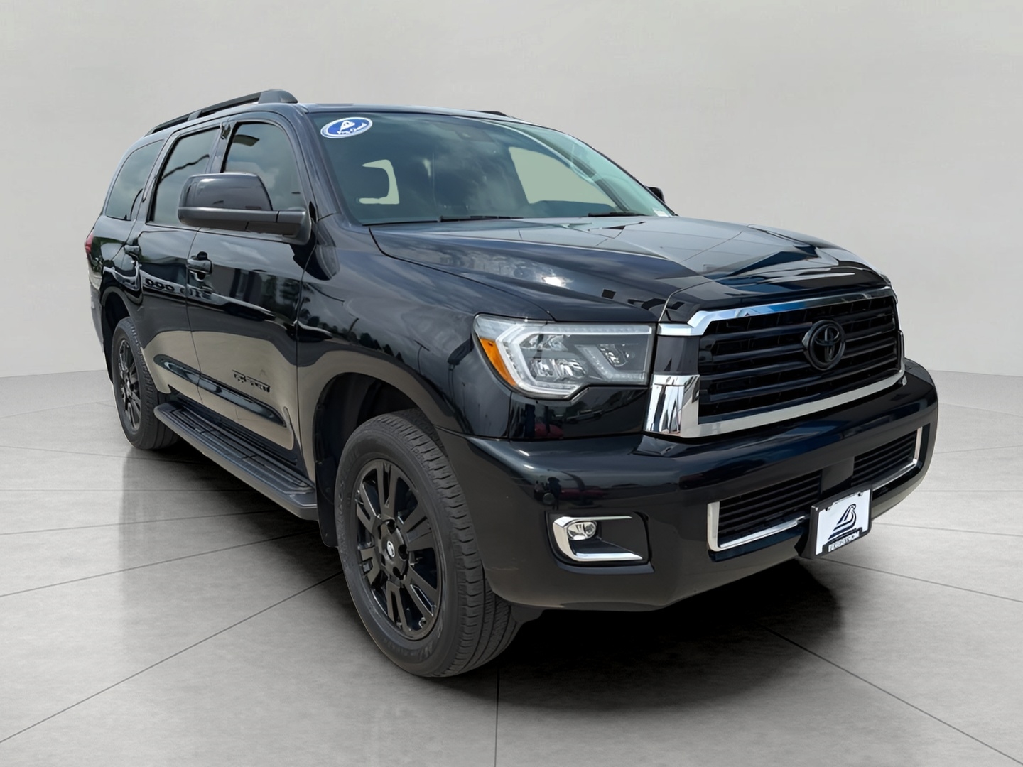 MIDNIGHT BLACK METALLIC 2021 Toyota Sequoia TRD Sport 4WD SUV / Crossover Four-Wheel Drive Manual