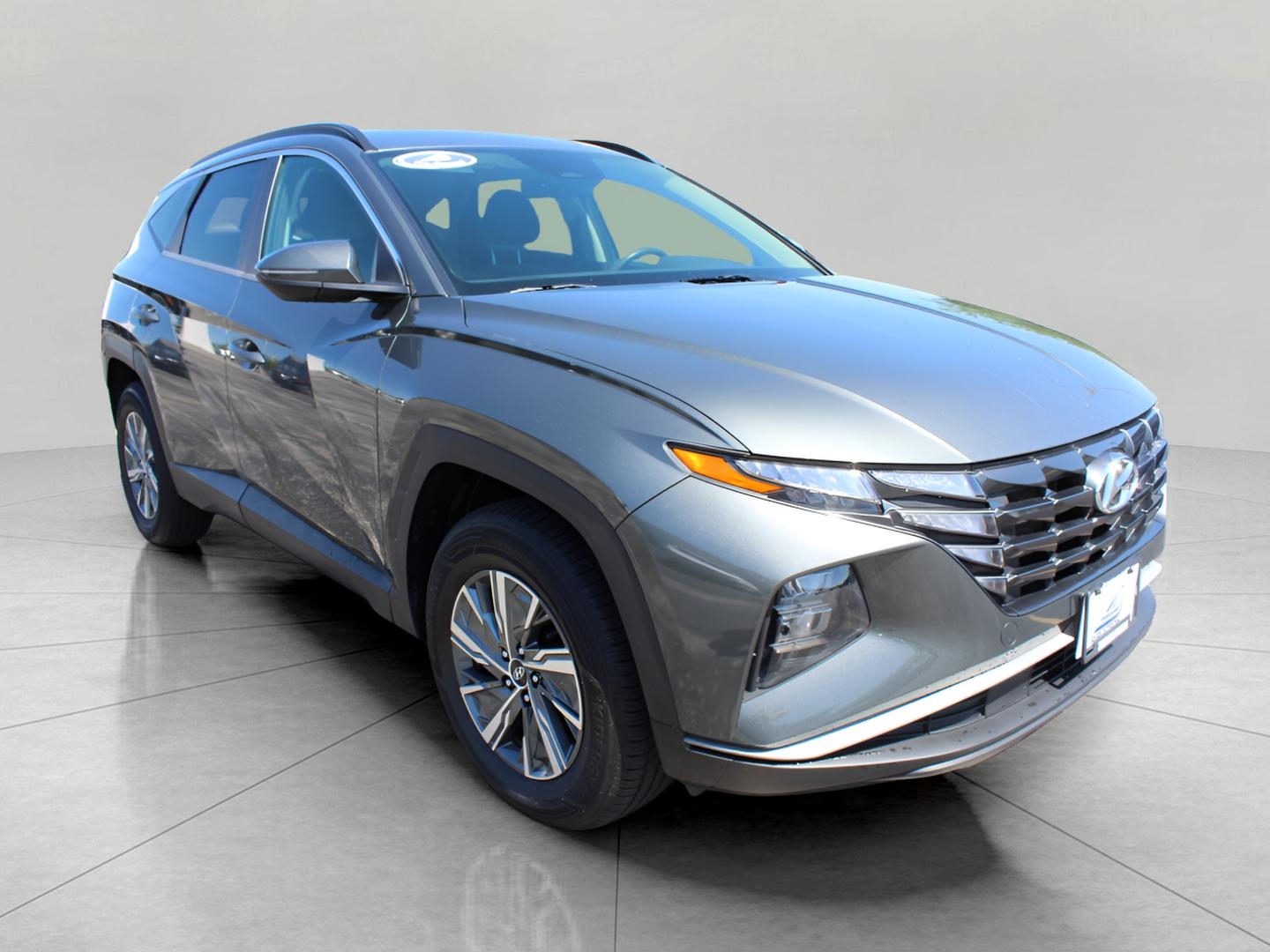 AMAZON GRAY 2022 Hyundai Tucson Hybrid Blue AWD SUV / Crossover All-Wheel Drive Automatic