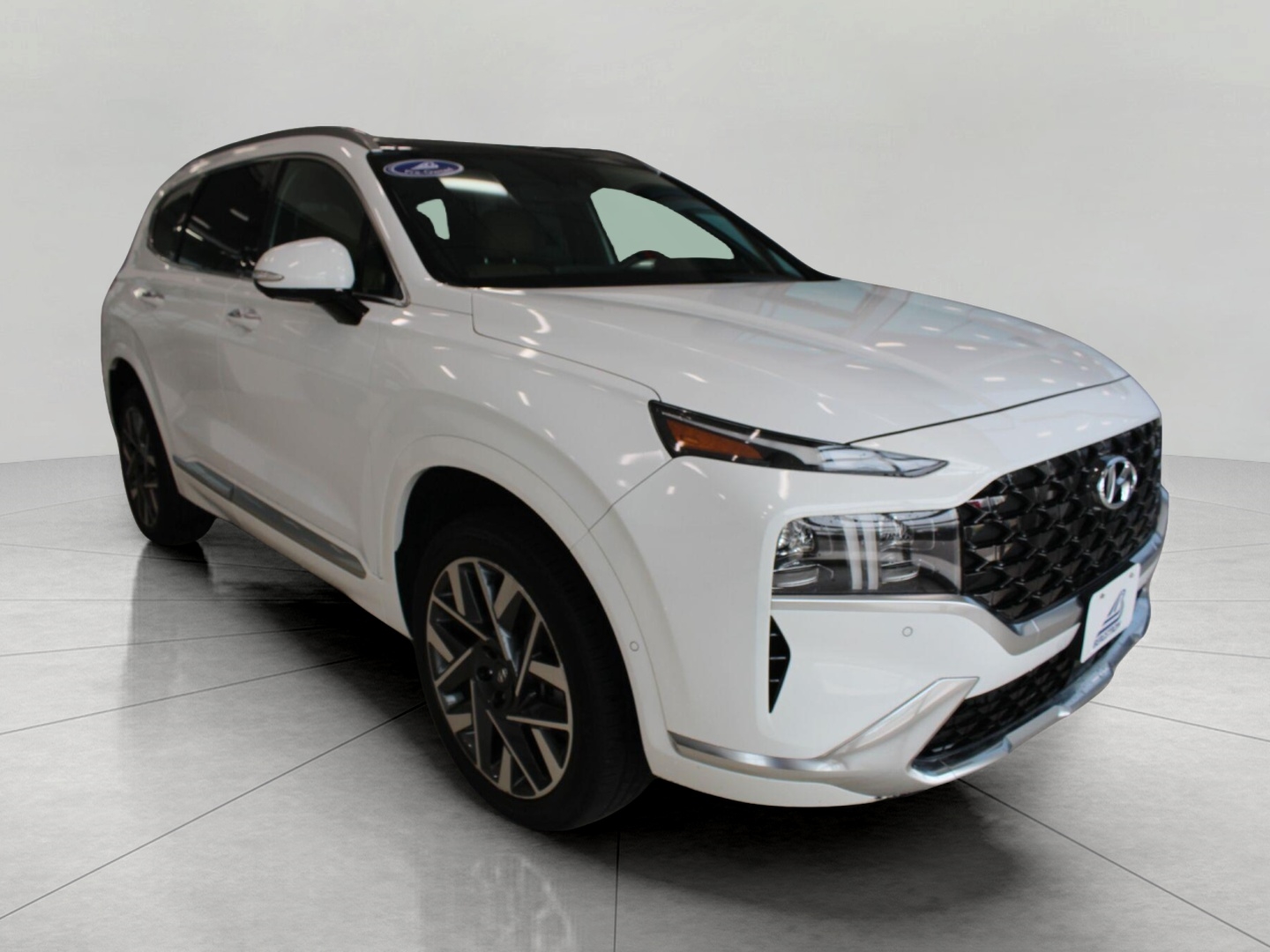 SERENITY WHITE PEARL 2023 Hyundai Santa Fe SUV / Crossover All-Wheel Drive Manual