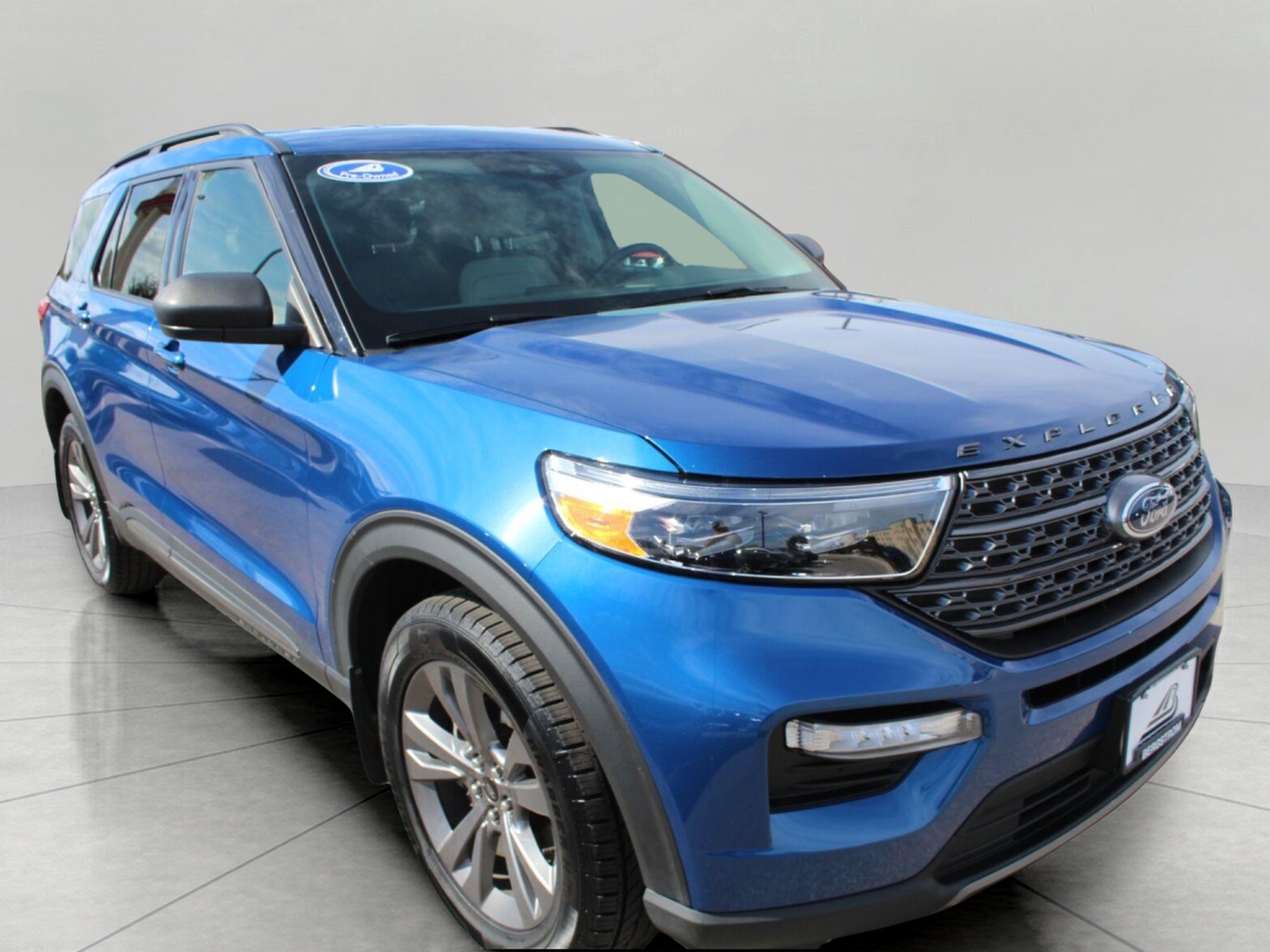 ATLAS BLUE 2021 Ford Explorer SUV / Crossover All-Wheel Drive Automatic