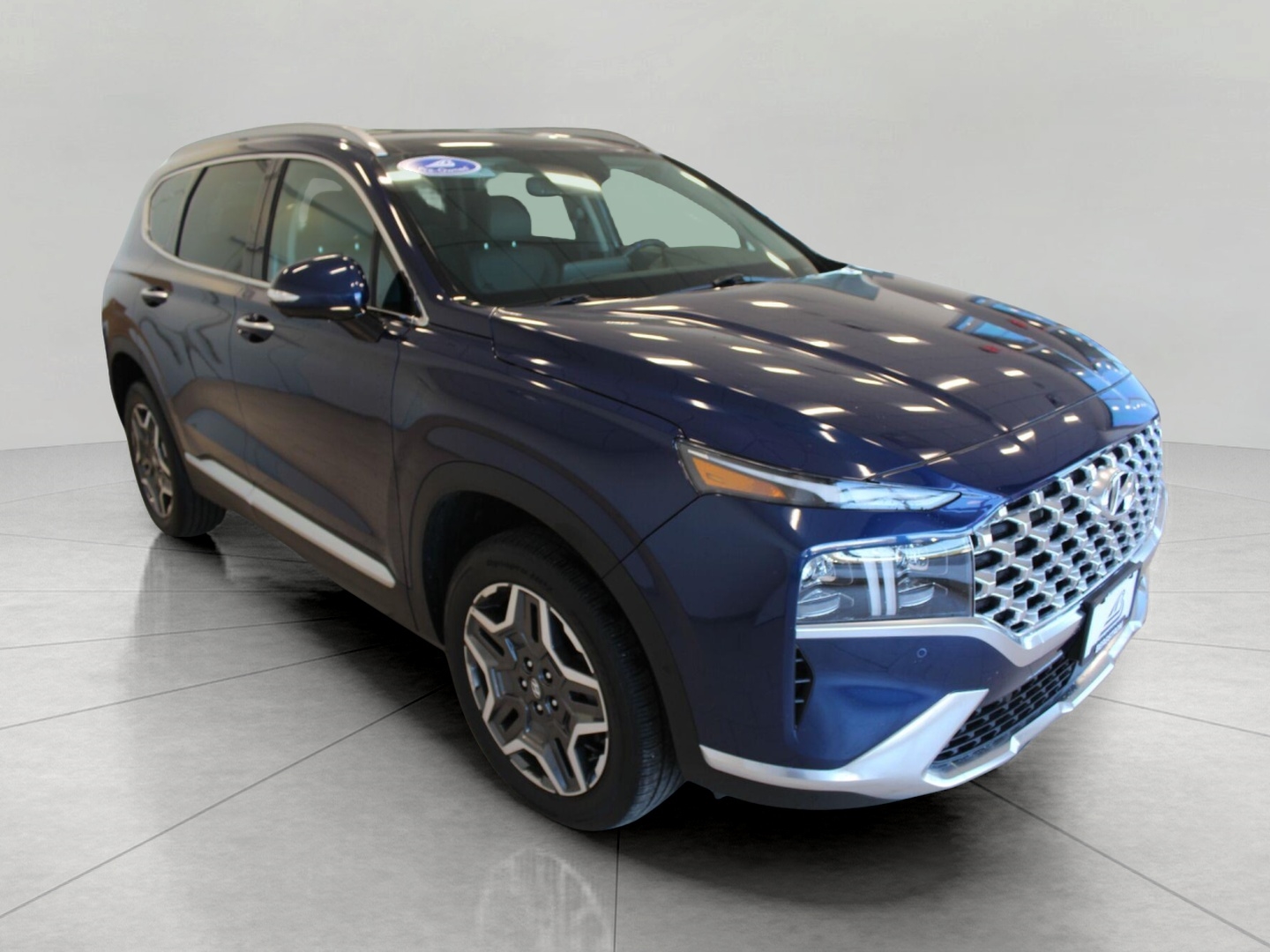 Blue (STORMY SEA) 2021 Hyundai Santa Fe SUV / Crossover All-Wheel Drive Automatic