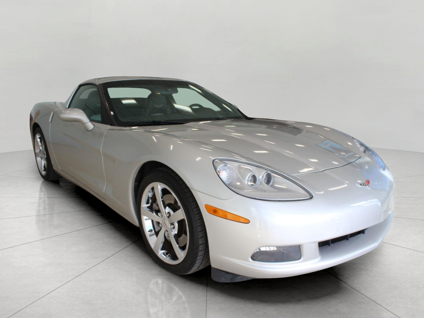 MACHINE SILVER METALLIC 2008 Chevrolet Corvette Coupe Rear-Wheel Drive Automatic