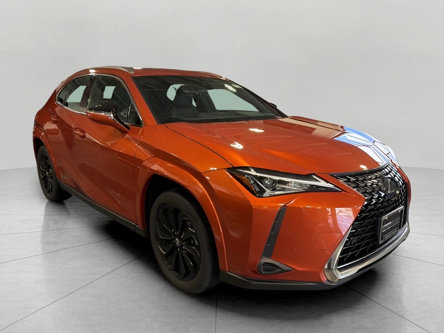 Orange 2022 Lexus UX Hybrid 250h AWD SUV / Crossover All-Wheel Drive Continuously Variable Transmission