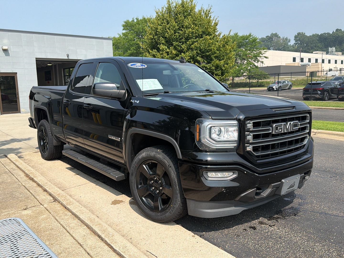 ONYX BLACK 2018 GMC Sierra 1500 Pickup Truck Four-Wheel Drive Automatic