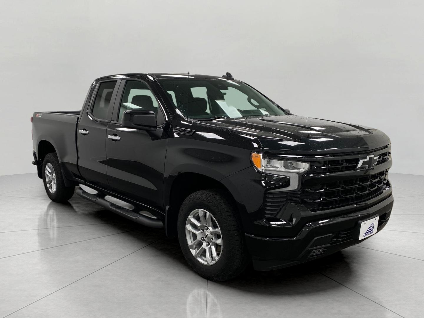 Black 2023 Chevrolet Silverado 1500 Pickup Truck Four-Wheel Drive Automatic