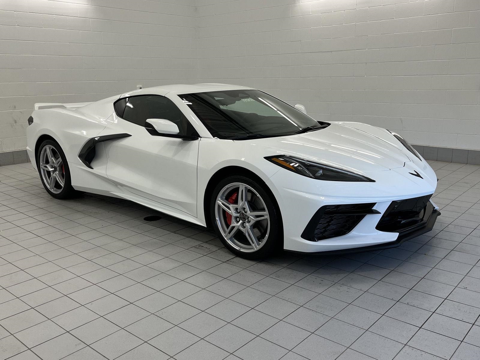 ARCTIC WHITE 2024 Chevrolet Corvette Stingray 2LT Coupe RWD Coupe Rear-Wheel Drive Manual