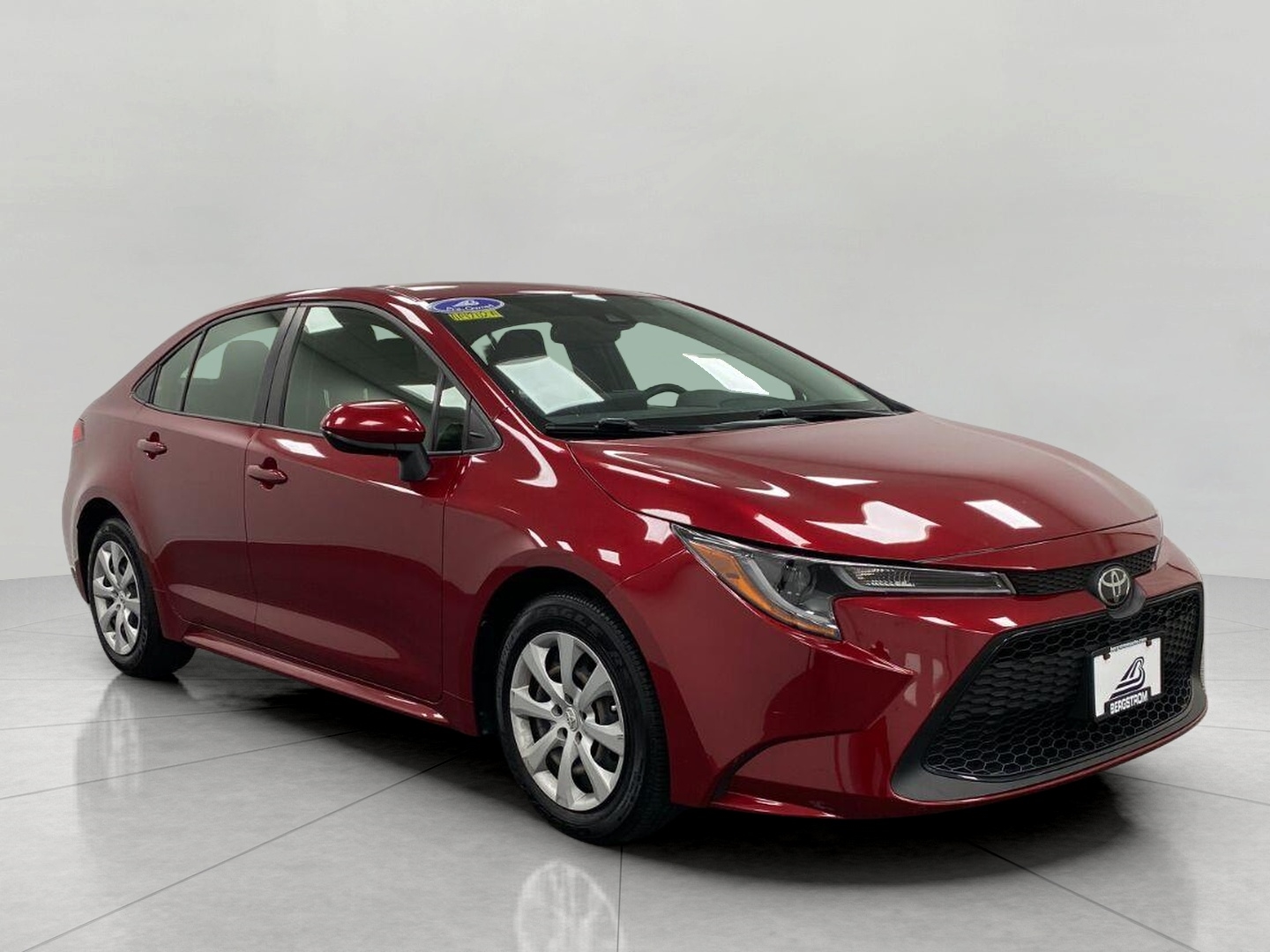 Red (RUBY FLARE PEARL) 2022 Toyota Corolla Sedan Front-Wheel Drive Automatic