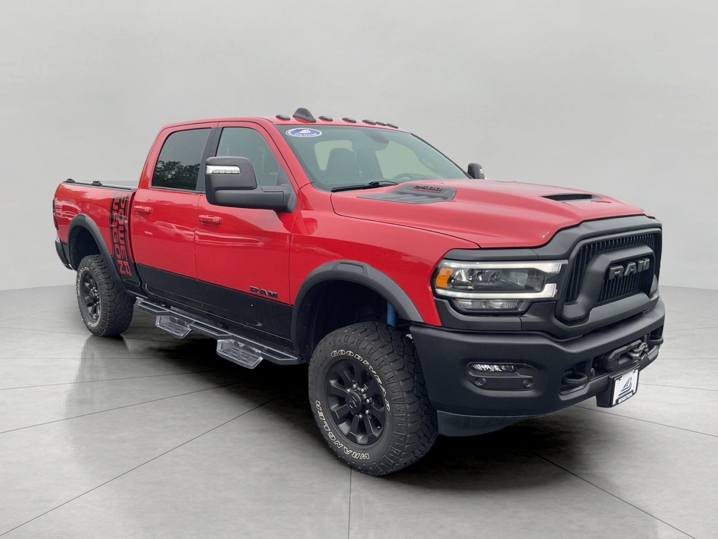 FLAME RED CLEARCOAT 2023 RAM 2500 Power Wagon Crew Cab 4WD Pickup Truck Four-Wheel Drive Automatic