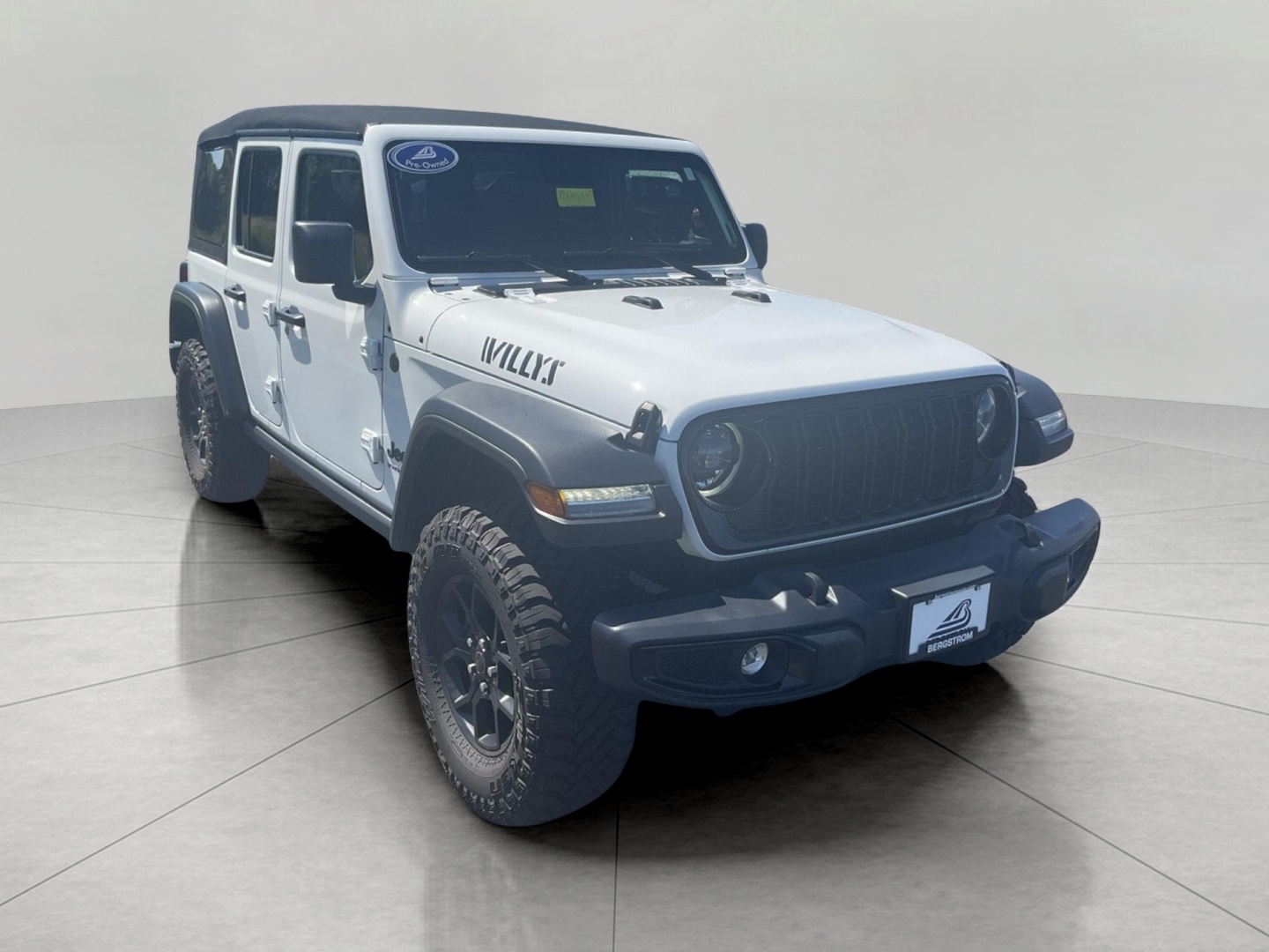 BRIGHT WHITE CLEARCOAT 2024 Jeep Wrangler SUV / Crossover Four-Wheel Drive Automatic