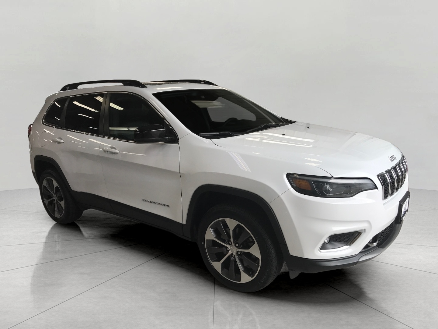 BRIGHT WHITE CLEARCOAT 2022 Jeep Cherokee SUV / Crossover Four-Wheel Drive Automatic
