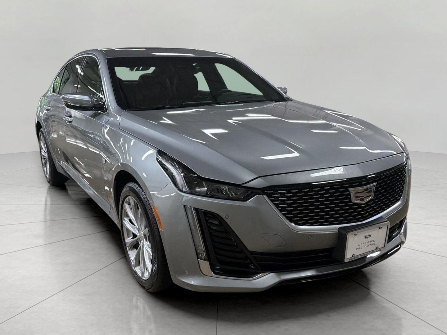 ARGENT SILVER METALLIC 2024 Cadillac CT5 Premium Luxury AWD Sedan All-Wheel Drive Automatic