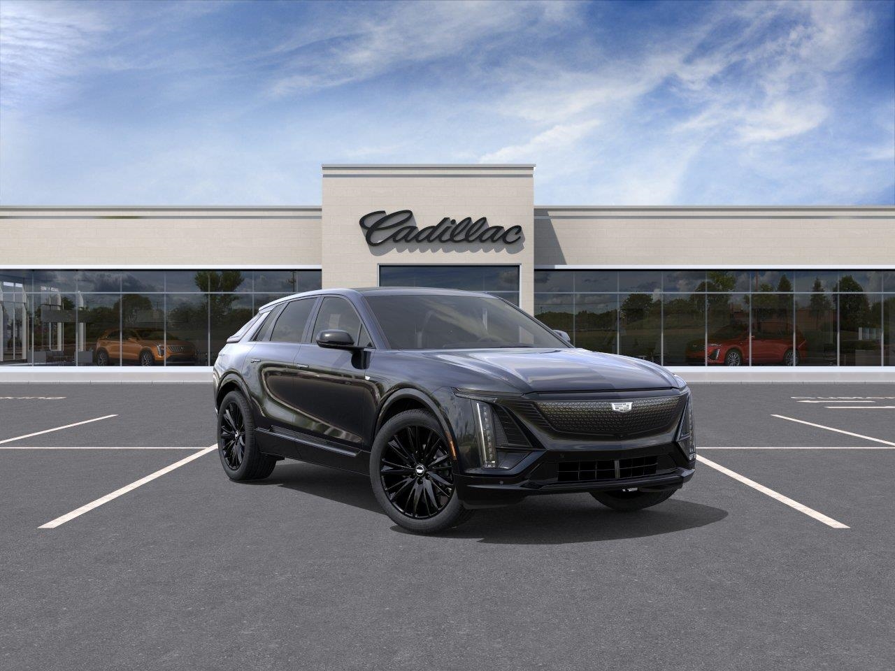 STELLAR BLACK METALLIC 2027 Cadillac LYRIQ SUV / Crossover All-Wheel Drive Manual