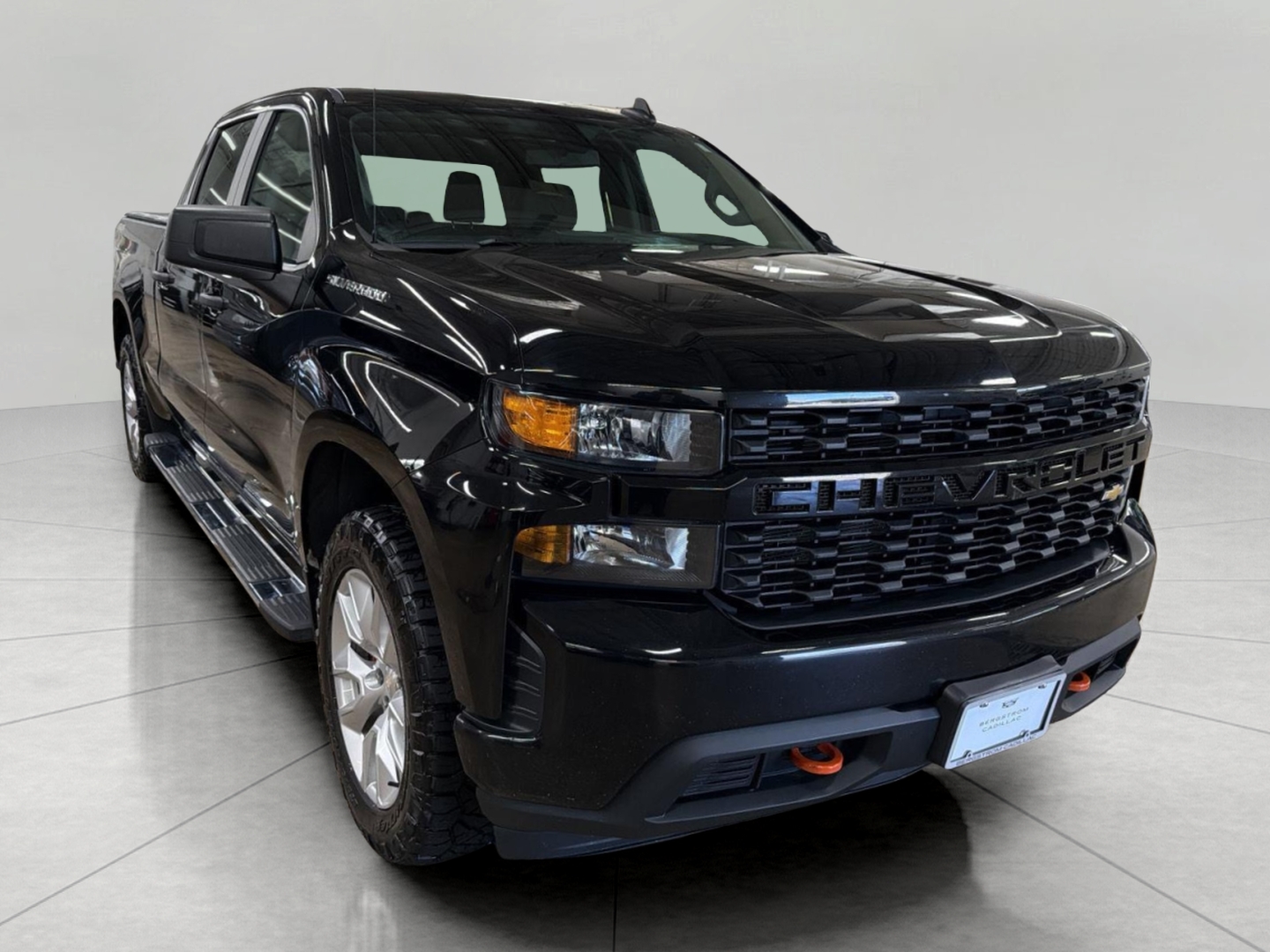 Black 2019 Chevrolet Silverado 1500 Pickup Truck Four-Wheel Drive Automatic