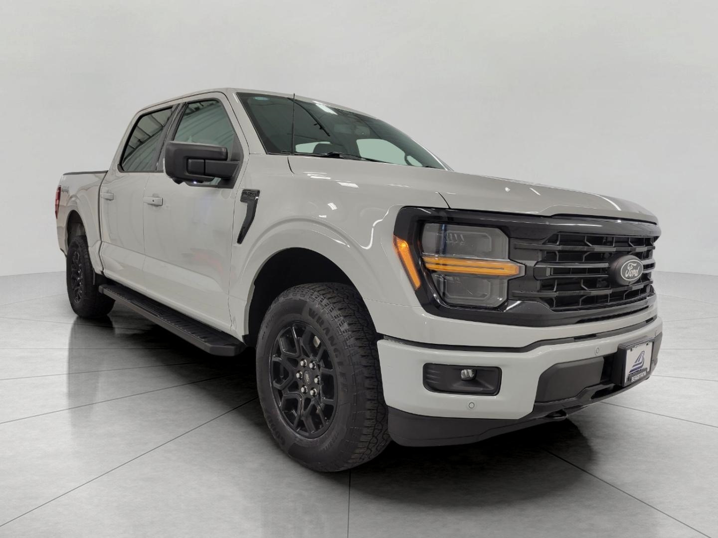 Gray 2024 Ford F-150 XLT SuperCrew 4WD Pickup Truck Four-Wheel Drive Automatic