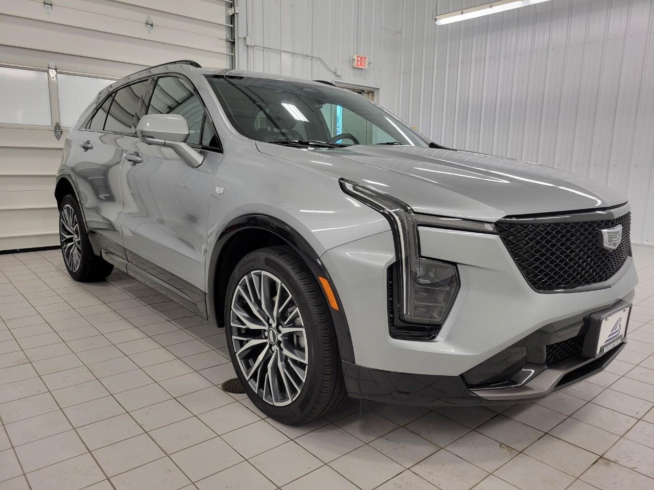 Silver 2024 Cadillac XT4 Sport AWD SUV / Crossover Four-Wheel Drive 9-Speed Automatic