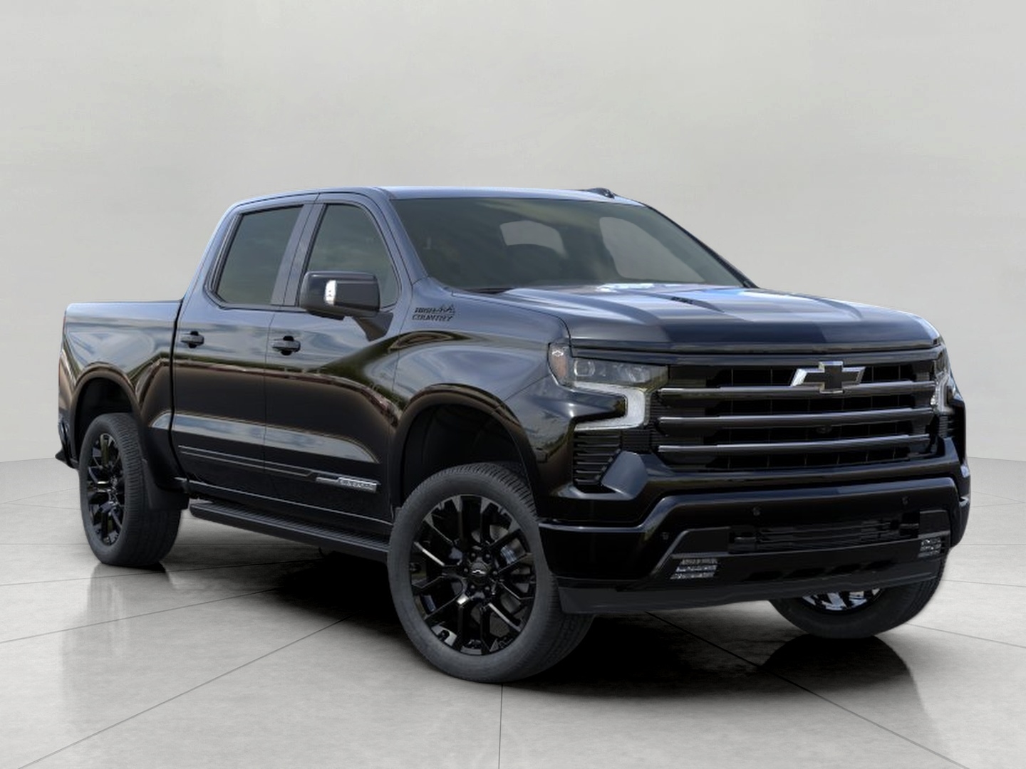 Black 2026 Chevrolet Silverado 1500 Pickup Truck Four-Wheel Drive Manual