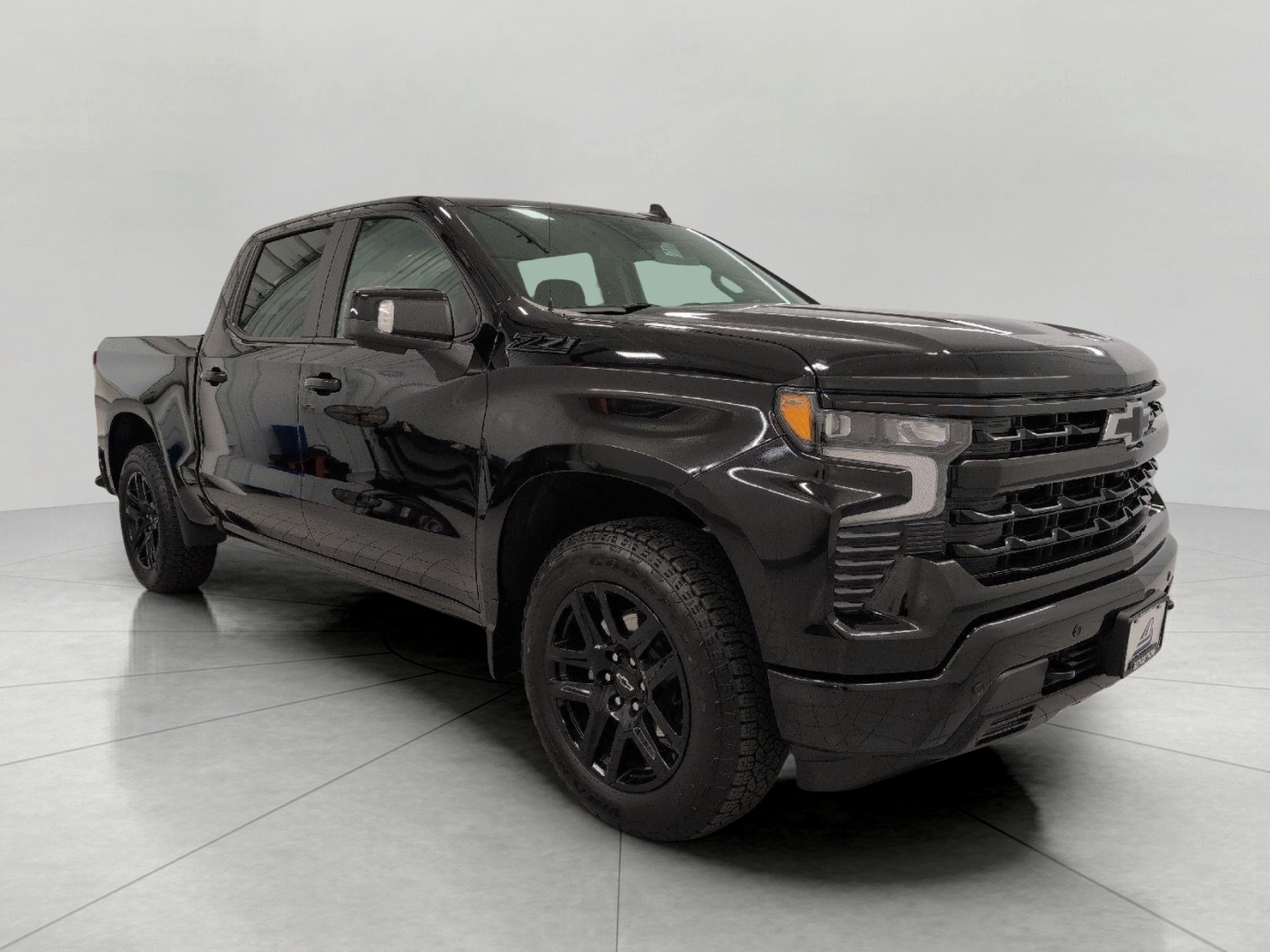 Black 2026 Chevrolet Silverado 1500 Pickup Truck Four-Wheel Drive Automatic